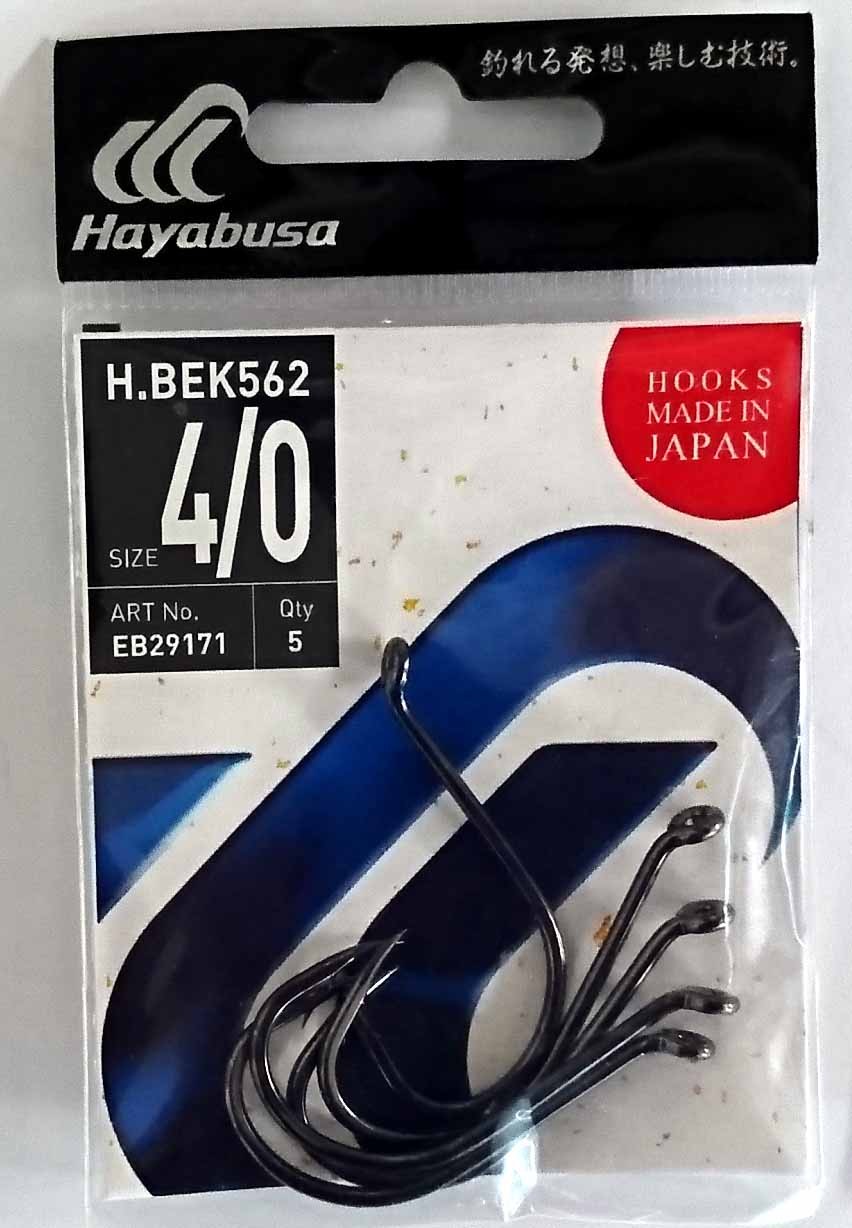 Hayabusa H.BEK562 Octopus Hook - 25 Pack - 8/0 - 10/0
